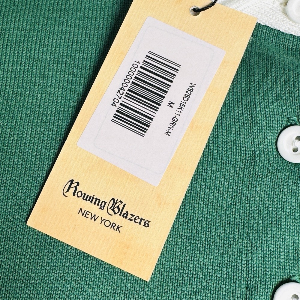 ROWING BLAZERS Women's Med Stripe Rugby Jersey Dress Green Heavy‎ Organic Cotton - Picture 9 of 14